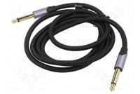 Kaapeli Jack 3,5mm 3pin pistoke,Jack 6,3 mm 3pin pistoke