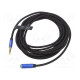 Cable Jack 3.5mm 4pin socket,Jack 3,5mm 4pin plug 3m black