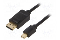 Cable DisplayPort plug,mini DisplayPort plug PVC Len: 3m