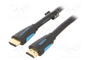 Kaapeli HDMI-pistoke,molemmin puolin PVC 2m musta HDMI 2.0
