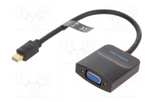 Muunnin D-Sub 15pin HD-pistorasia,mini DisplayPort-pistoke