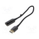 Converter DisplayPort plug,HDMI socket 0.25m black black