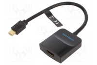 Converter HDMI socket,mini DisplayPort plug Len: 0.15m black