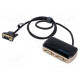VGA splitter VGA female x2,VGA male 1m black black