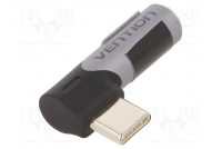 Adapteri Jack 3,5mm pistorasia,USB C kulmaliitin nikkelöity