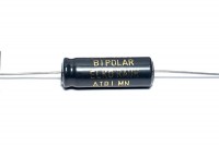 BIPOLAR ELECTROLYTIC CAPACITOR 47UF 100V AXIAL 14x39mm