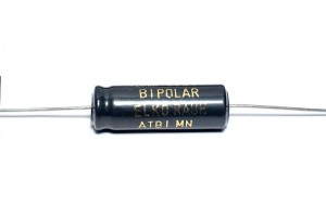 BIPOLAR ELECTROLYTIC CAPACITOR 47UF 100V AXIAL 14x39mm