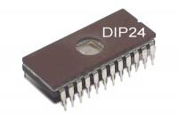 EPROM MEMORY IC 4Kx8 200ns DIP24