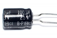 BIPOLAR ELECTROLYTIC CAPACITOR 4,7UF 50V RADIAL 5x11mm
