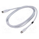 Cable USB 2.0 Apple Lightning plug,USB C plug nickel plated