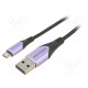 Kaapeli USB 2.0 USB A pistoke,USB B mikropistoke 1,5m musta