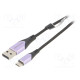 Cable USB 2.0 USB A plug,USB B micro plug 2m black 480Mbps