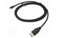 Kaapeli USB 2.0 USB A pistoke,USB B mikropistoke nikkelöity
