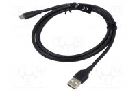 Kaapeli USB 2.0 USB A pistoke,USB B mikropistoke nikkelöity