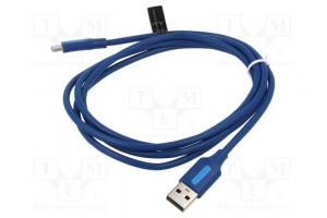 Kaapeli USB 2.0 USB A pistoke,USB B mikropistoke nikkelöity