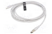 Kaapeli USB 2.0 USB A pistoke,USB B mikropistoke nikkelöity