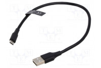 Kaapeli USB 2.0 USB A pistoke,USB B mikropistoke nikkelöity