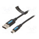 Cable USB 2.0 USB A plug,USB B mini plug nickel plated 3m