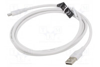 Kaapeli USB 2.0 USB A pistoke,USB C pistoke nikkelöity 1,5m