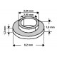 INSULATING BUSH TO220 (slim)