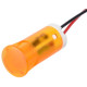 MERKKIVALO LED 10mm 230VAC ORANSSI JOHDOILLA