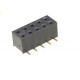 2,00mm female 2x5 smd no peg flash Au