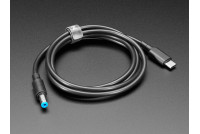 USB Type C 3.1 PD - DC21/5,5mm -kaapeli - 12V 5A 1,2m
