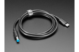 USB Type C 3.1 PD to 5.5mm Barrel Jack Cable