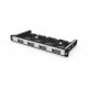 RASPBERRY RACK 19" 4xSlot 58x20mm 1.0U