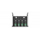 RASPBERRY PI 1.33U RACKMOUNT HYLLY NELJÄLLE TIETOKONEELLE