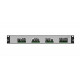 RASPBERRY PI 1.33U RACKMOUNT HYLLY NELJÄLLE TIETOKONEELLE