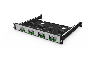 RASPBERRY PI 1.33U RACKMOUNT HYLLY NELJÄLLE TIETOKONEELLE