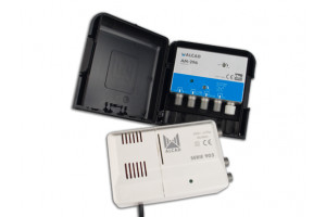 Mast Amplifier FM/UHF 20/32dB 2 inputs + power supply 24V, LTE700