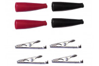 CROCODILE CLIP KIT 4pcs
