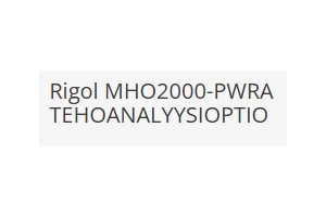 Rigol MHO2000-PWRA OPTION LICENSE