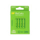 READY-TO-USE AAA-BATTERY NiMH 1,2V 850mAh 4pcs
