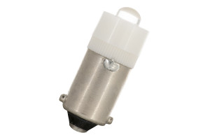LED-LAMPPU BA9S 24V AC/DC VALKOINEN