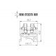 Dinkle DK2.5N-PE, GTB C2, screw, 0.14-2.5mm2, GY