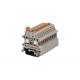 Dinkle DK2.5N-TG, DTB, 400V 24A, screw, 0.34-2.5mm2, BG