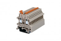 Dinkle DK2.5N-TG, DTB, 400V 24A, screw, 0.34-2.5mm2, BG