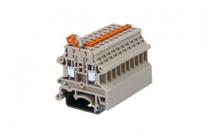 Dinkle DK2.5N-TG, DTB, 400V 24A, screw, 0.34-2.5mm2, BG