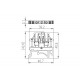 Dinkle DK2.5N-TG, DTB, 400V 24A, screw, 0.34-2.5mm2, BG