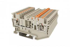 Dinkle DP2.5N-TG, DTB, 400V 24A, pushin, 0.2-4mm2, BG
