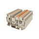 Dinkle DP4N-TG, DTB, 500V 20A, pushin, 0.2-6mm2, BG