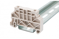 Dinkle SS5N, Screwless End Stop DIN 35x15/35x7.5, W8mm, BG