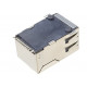 RJ45 10/100 KULMA SMD muuntajilla