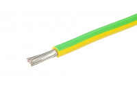 EQUIPMENT WIRE 6,00mm2 YELLOWGREEN