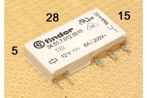 PCB RELAY SPDT 6A 12VDC