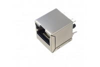 RJ45 RUNKOLIITIN PIIRILEVYLLE POE+