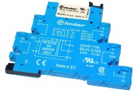 RELEMODUULI DIN-KISKOON 6A 24V